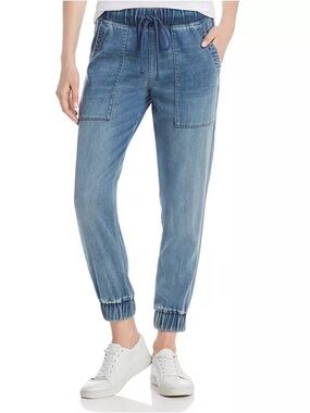 Bella Dahl denim pocket jogger pants- large